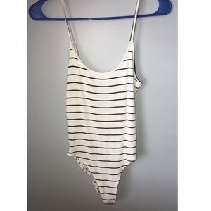 Striped Bodysuit